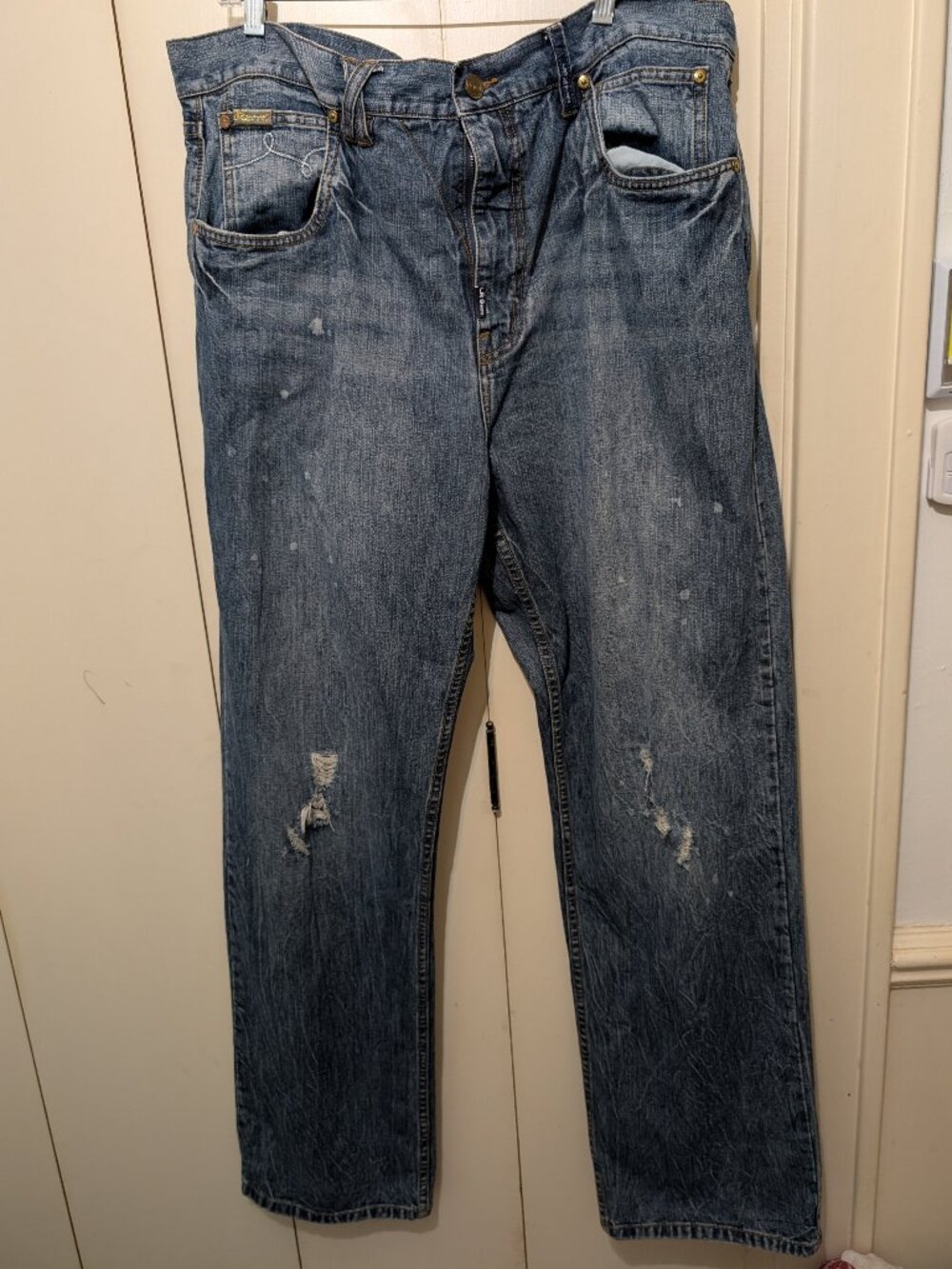 LRG Jean - Mens -Research Group 147% Original -Blue jeans  -100% Cotton -Size 40